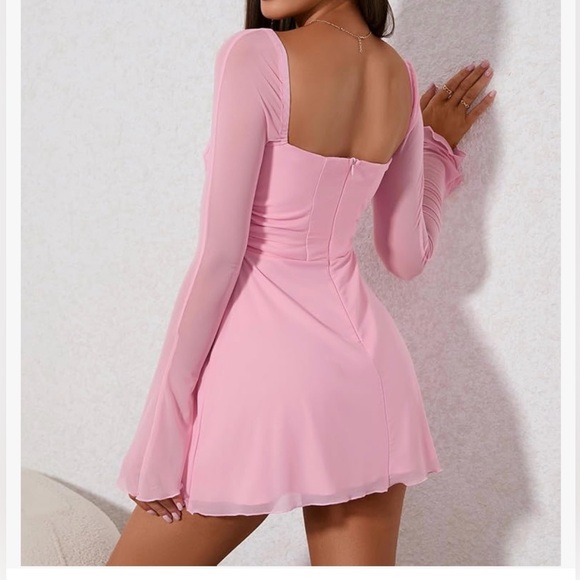 Pink Mini Dress - Picture 2 of 5